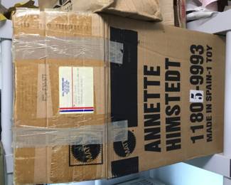 5 Annette Himstedt large dolls, new in boxes with original shipping boxes. $200 each
