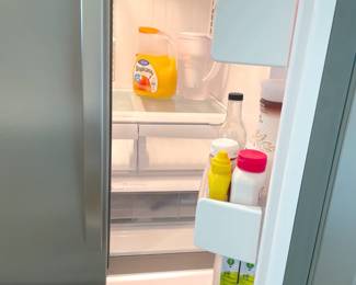 $500 LG Refrigerator, French door with bottom freezer, 29 cubic feet (sells for $1,300 new)
Model LFC25770tt
35 ¾”W x 34 ¼”D x 69 ¾”H