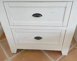 $250 each (2)Cottage Creek bedside 2-drawer dressers
30”W x 18”D x 30”H