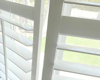 $100 Plantation interior shutter in (3) pieces, interior, to shade large window
Case 76”W x 75”H
Single door 23”W x 73”H