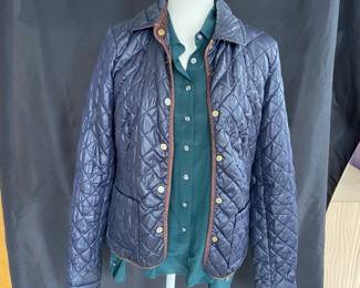 100 Silk Ann Taylor Blouse With Tommy Hilfiger Jacket SIZE SMALL