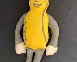 Vintage 1960s Mr Peanut Plush