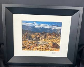 Alabama Hills Sierra Nevada California 2007 Photography Print By Edward Douglas Dolde