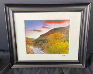 The Virgin River Print by Edward Douglas Dolde
