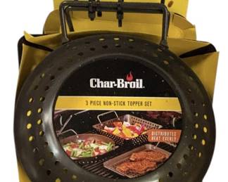 NEW CharBroil 3Piece Topper Set