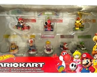 NEW Hot Wheels Mario Kart Set