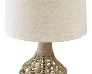 Rope Base Side Table Lamp