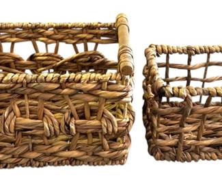 Rattan Storage Baskets