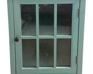 Turquoise Accent Cabinet