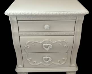 Disney Princess White Nightstand