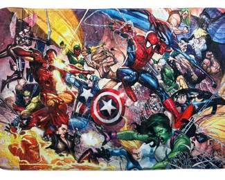 Marvel Avengers Bath Mat