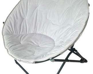 Kids Size Pale Pink Saucer Chair