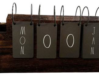 Rae Dunn Desktop Perpetual Calendar
