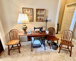 we have three of these sweet chairs, so we will have them priced individually.