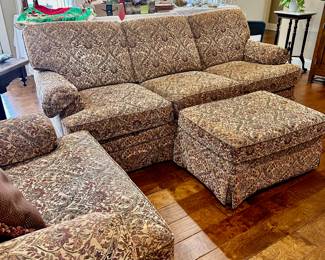 Sofa, ottoman, and side chair all by FLEXSTEEL! (each sold individually)
Each in perfect condition!