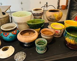Fabulous pottery, planters