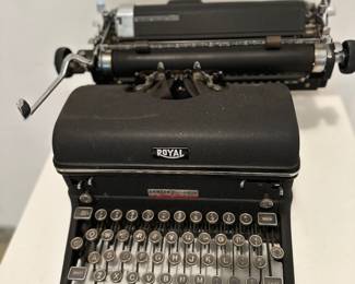 Antique Royal typewriter
