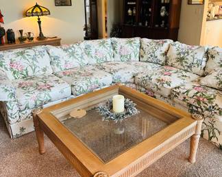 Floral sectional