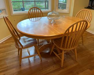 Oak kitchen table