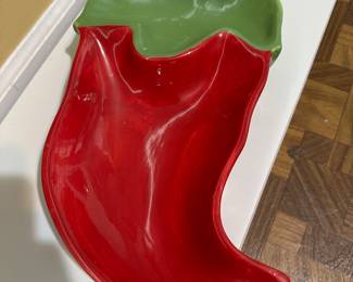 Hot Pepper Ceramic Tray