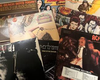 Vintage Vinyl Rock Nu Wave Oldies