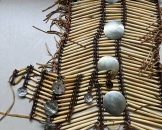 Bone Tribal Style Breastplate Dance Regalia, Costume ,