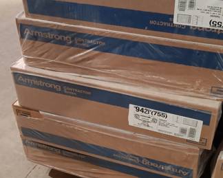 New Armstrong ceiling tiles