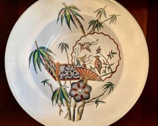 Minton's Christopher Dresser style Japonisme Aesthetic Movement plate #2