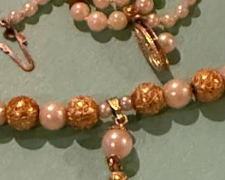 Pearl tiara choker 1900-1920
$900
