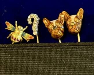 Antique stick pins $500-$1000 each