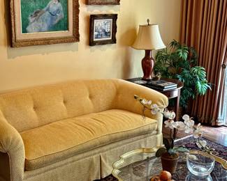 Custom down sofa