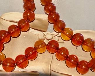 Antique Amber beads