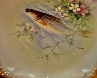 Lovely Victorian fish service
