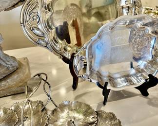 Sterling trays and more