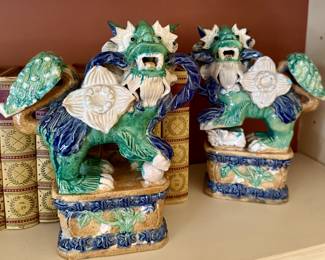 19th C Foo Dogs