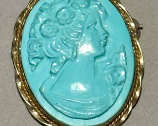 Turquoise cameo