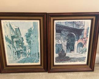 A great selection of framed artwork in all sizes