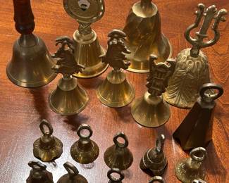 Brass Handbells in Assorted Sizes and Styles