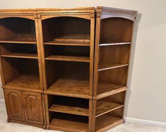Three Piece Bookcase
