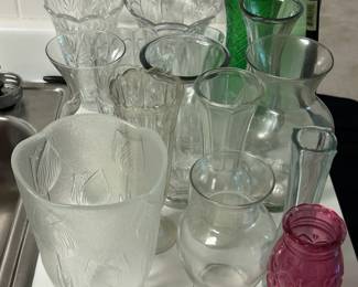 Assorted Flower Vases