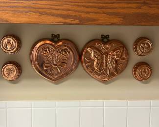 Copper Mold Wall Hangings