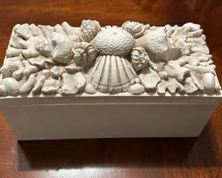 Vintage Seashell Box