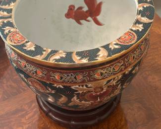 Chinese Porcelain Fishbowl