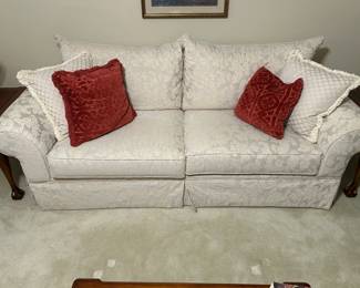 Immaculate Cream Colored Sofa/Couch