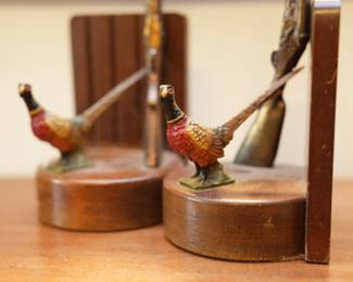 Pheasant Bookends
