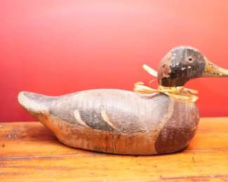 Vintage Wood Decoy