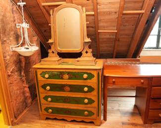 Hand painted Chest of Drawers