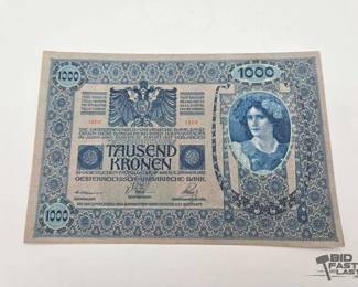 1718 Austrian 1000 Kronen 1902
