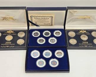 1504 4 Coin Collections