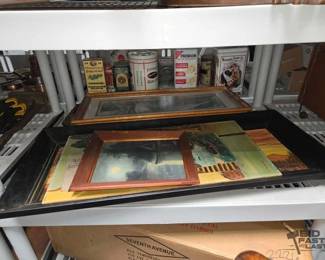 2224 5 Paintings and 1 Framed Photo